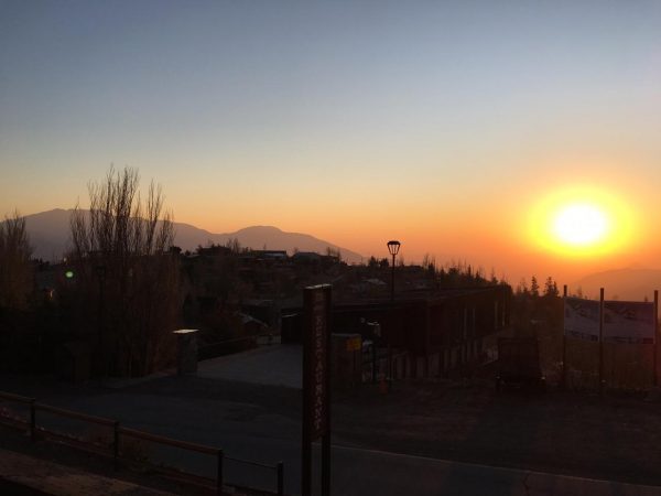 Cordilheira Sunset Valle Nevado - Do Brasil Para o Mundo - Santiago 5