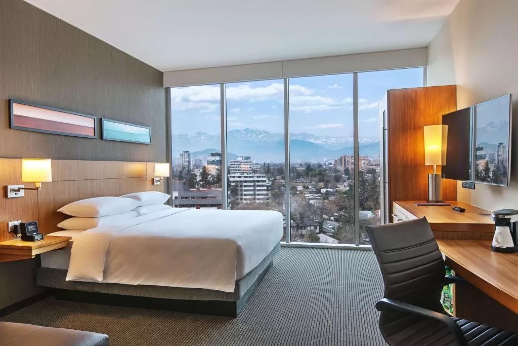 hoteis com vista para a cordilheira dos andes hyatt vitacura