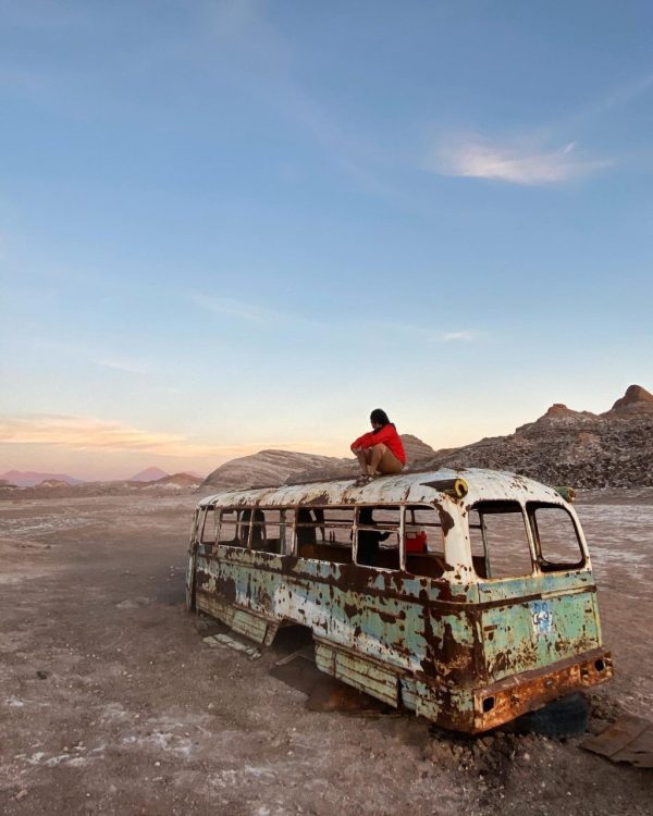Vallecito magic bus ônibus abandonado